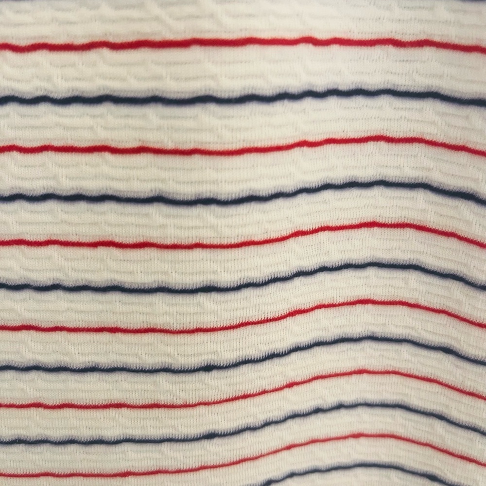 James Draper RSVP Red, White & Blue Striped Flare Mini Dress, Size XL, EUC! - Picture 14 of 16